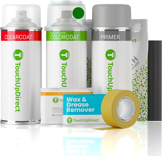TouchUpDirect 6Q7 Imperial Jade Pearl Compatible with Toyota Exact Match Touch Up Paint Aerosol - Platinum Kit