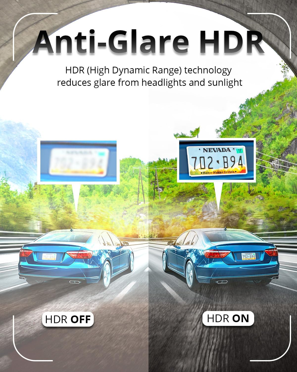 MAGELLAN 3 Channel 4K Dash Cam for Cars, 4K Front + 2K Wide Angle(170°) + 2K Rear, Fatigue Alert, Ultra-Precise GPS, STARVIS 2 IMX678, Wi-Fi, App Control, Parking Mode, 64GB Card Included (DR50)