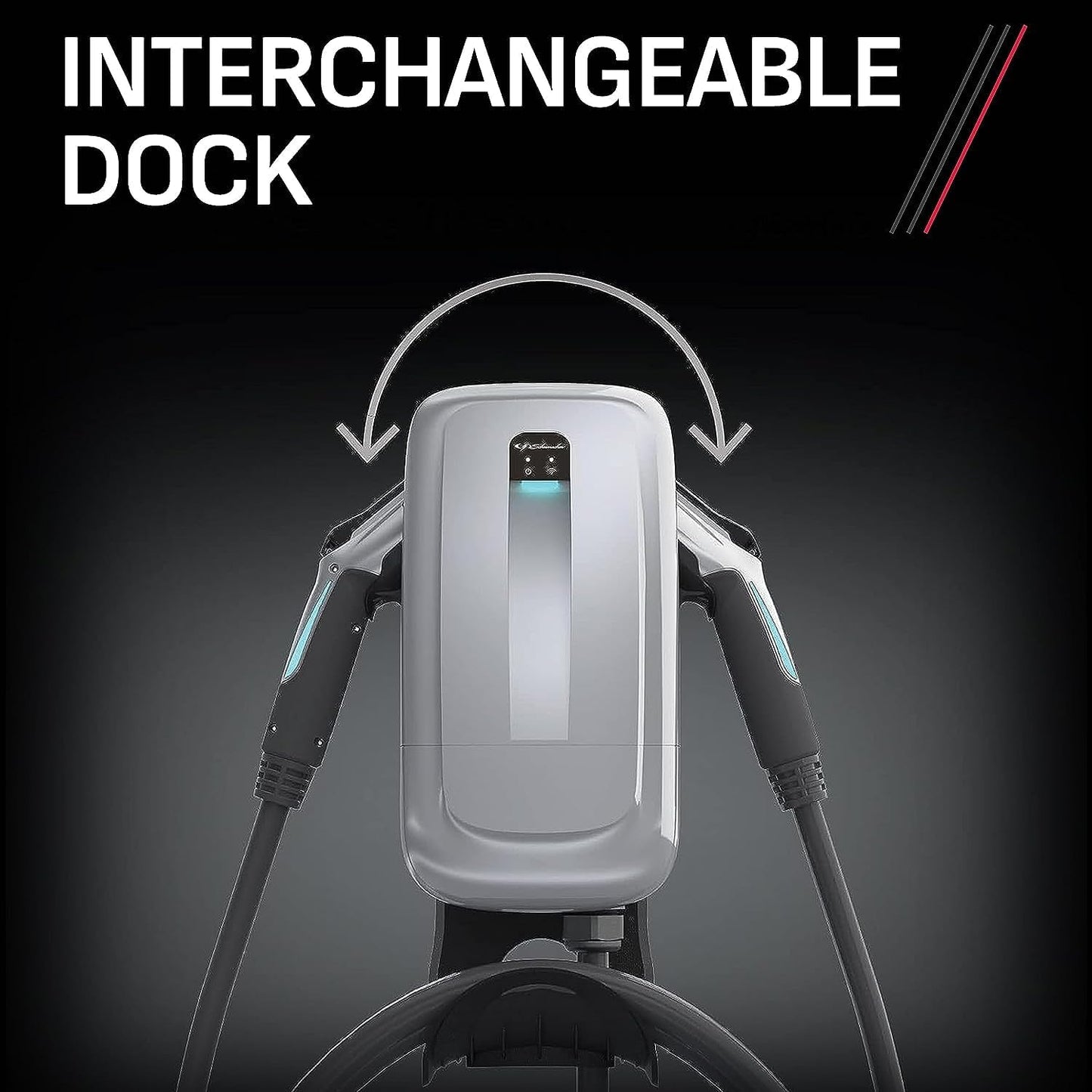 Schumacher Electric 240V / 50A Hardwired Level 2 EV Charger - with SAE-J1772 Universal Connector - Durable, Corosion Resistant for Home & Garage Installation - SEV1600HW