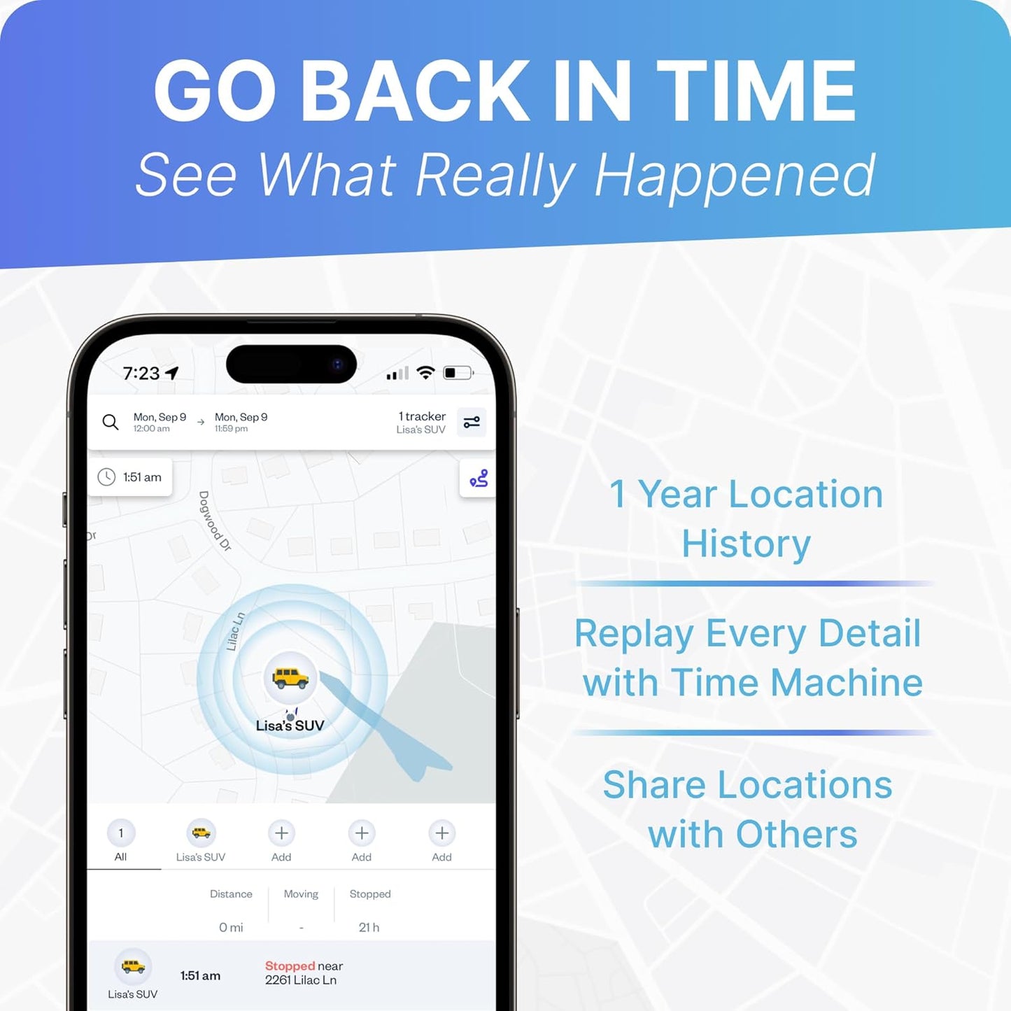 Spy Tec GPS Mini GPS Smart Tracker for Vehicles, Cars, Trucks, Loved Ones, GPS Tracker Device for Kids & Weatherproof Magnetic Case, Unlimited Updates, Real-Time GPS Tracking, USA Made Tech