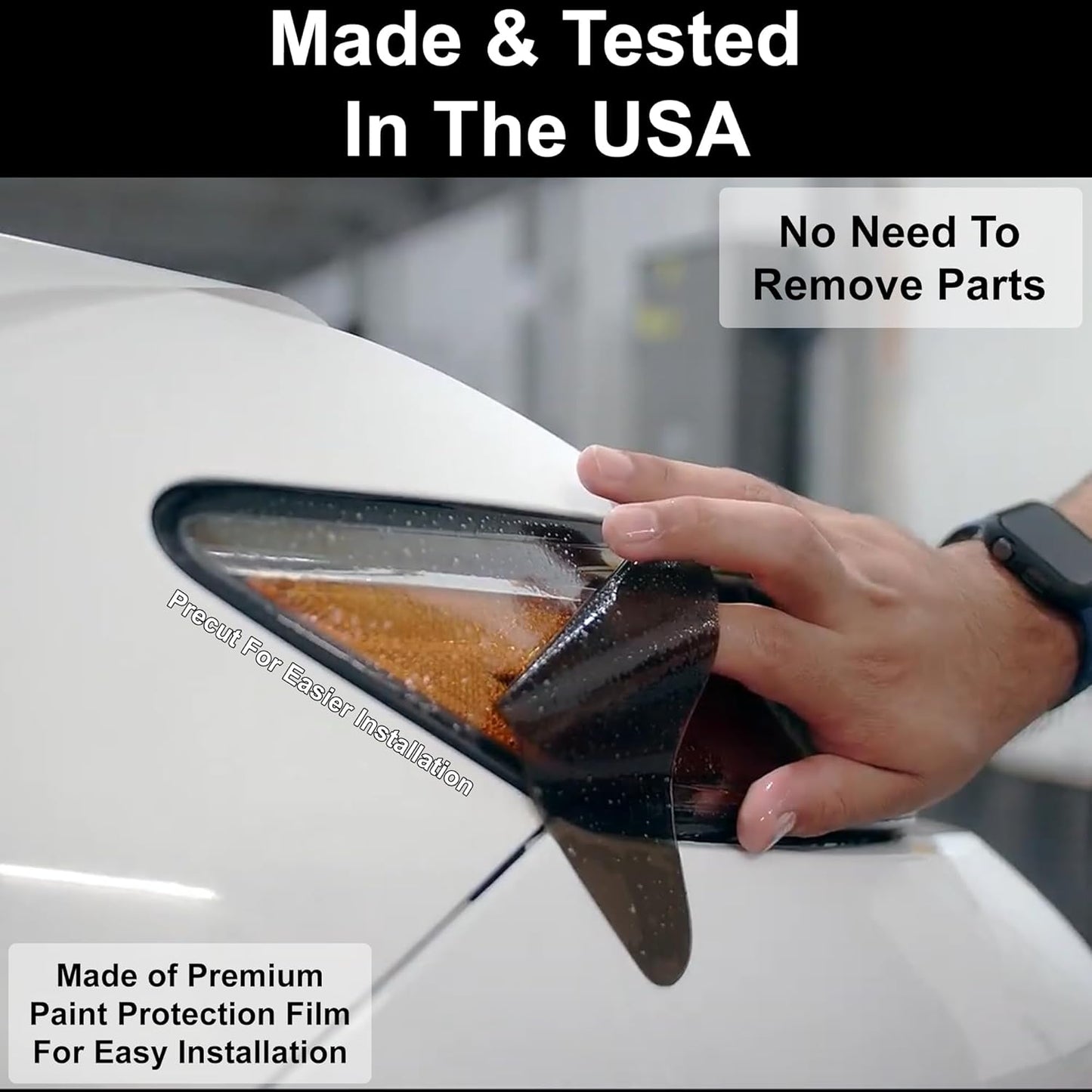 BOGAR TECH DESIGNS Rear Taillight Tail Light Tint Kit PPF Compatible with Toyota Camry 2025-2026, Light Smoke