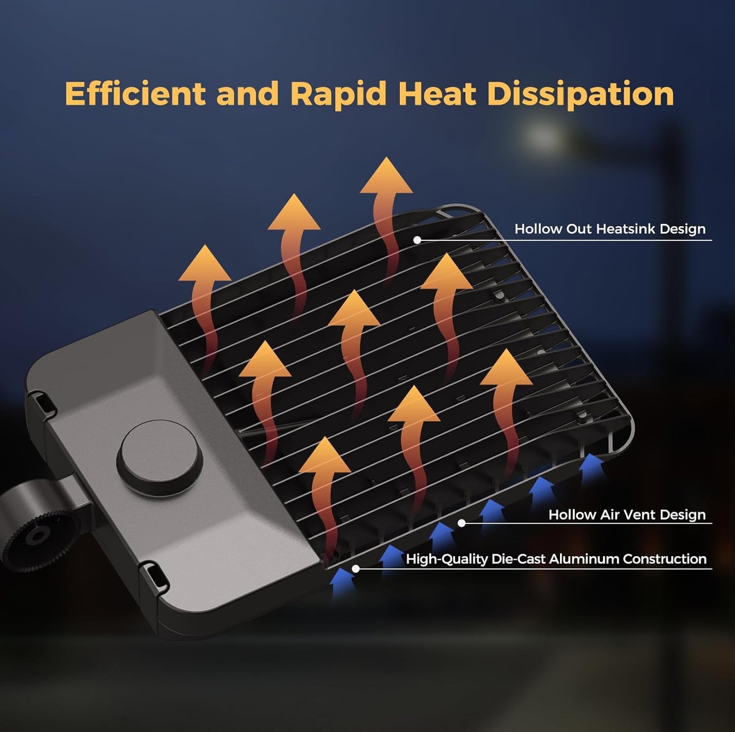 180W LED Parking lot Light Commercial Oudoor Lighting Shoebox Light with Dusk to Dawn Photocell 32400Lm(180LM/W) 6000K IP65 Waterproof 100-277V for Driverway, Parking Lot 9 Pack