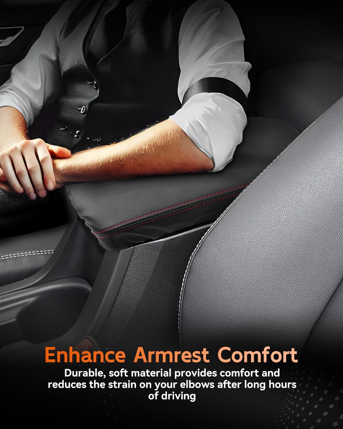 CDEFG for Toyota Corolla 2020-2025 Center Console Cover Armrest Box Cover for Corolla 2020 2021 2022 2023 2024 2025 Accessories Arm Rest Protector SUV Edition Sedan Universal