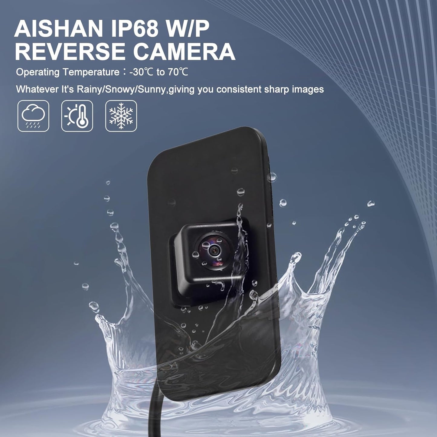 Rear View Backup Camera Parking Assist Camera Compatible with Chevy for Suburban Tahoe for GMC Yukon for Cadillac Escalade 2015-2020 5.3L 6.0L 6.2L V8 Replace# 23378804 23404613 23432248