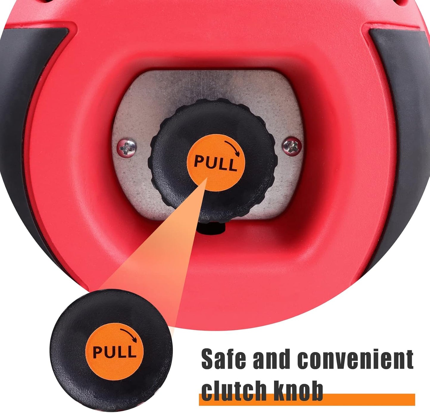 Portable Drill Winch, Rotate The Hook 360 Degrees, Red Handheld Drill Winch/Hoist of 750 LB Capacity with 40 Foot Alloy Wire Rope for Lifting & Dragging, Stretched Wire Fence, Log Handling.