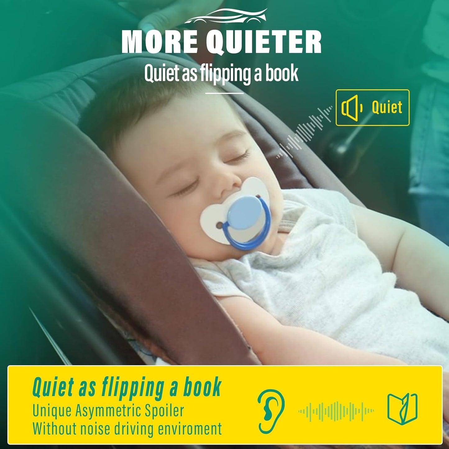 24" 18" 11" Windshield Wiper Blades Replacement for Lincoln Nautilus 2019 2020 2021 2022 2023 2024 / Lincoln MKX 2016 2017 2018 Premium All Weather Front Rear Wipers Set - OEM Quality (Pack of 3)