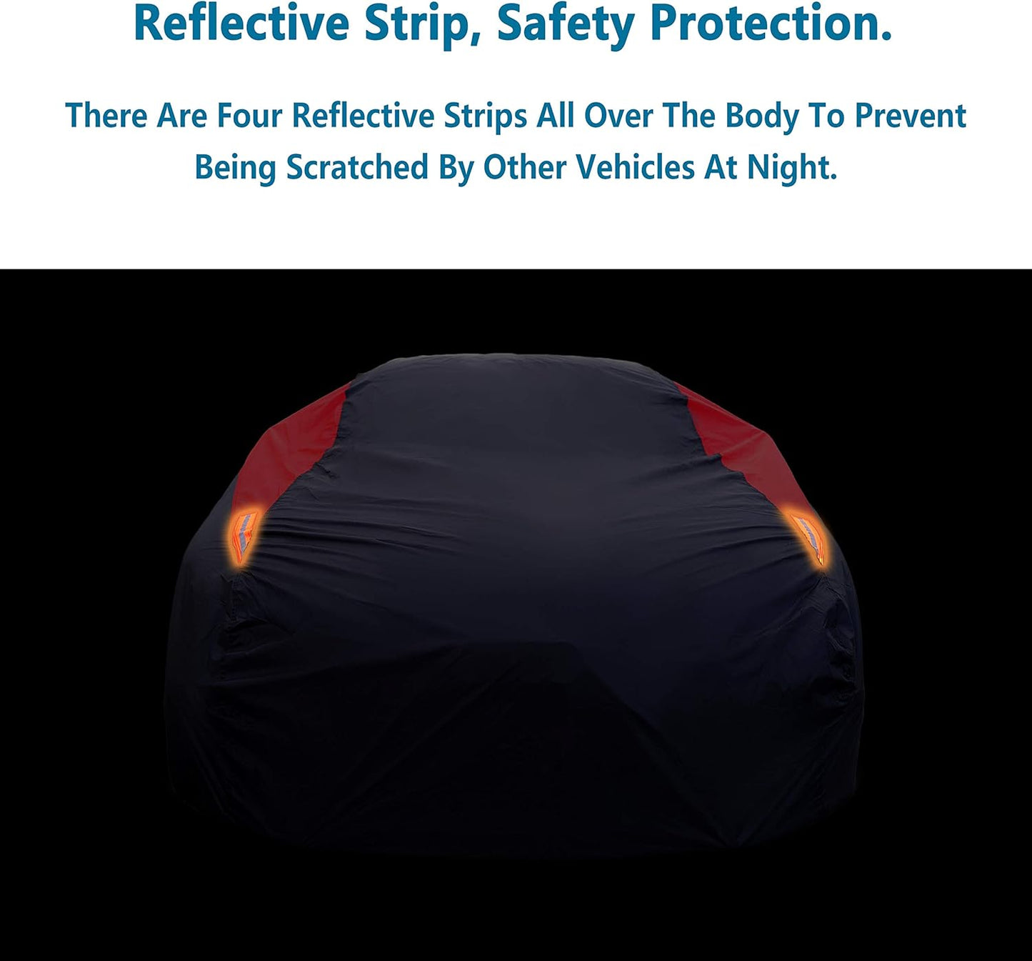 MORNYRAY Car Cover Waterproof All Weather Windproof Snowproof UV Protection Outdoor Indoor Full car Cover, Universal Fit for SUV (Fit SUV Length 181-190 inch)