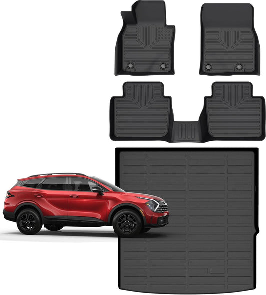 for Mazda CX-50 (Not Hybrid) Floor Mats 2023 2024 2025 Car Mats for Mazda CX50 Accessories All Weather Floor Mats Cargo Liner 2023-2025