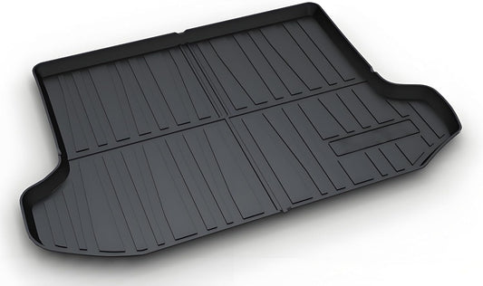 RAV4 Cargo Mat - All-Weather 3D Custom-Fit Waterproof Non-Slip Durable Odorless TPO Trunk Tray Floor Mat with Raised Lip Compatible with 2006-2012 Toyota RAV4