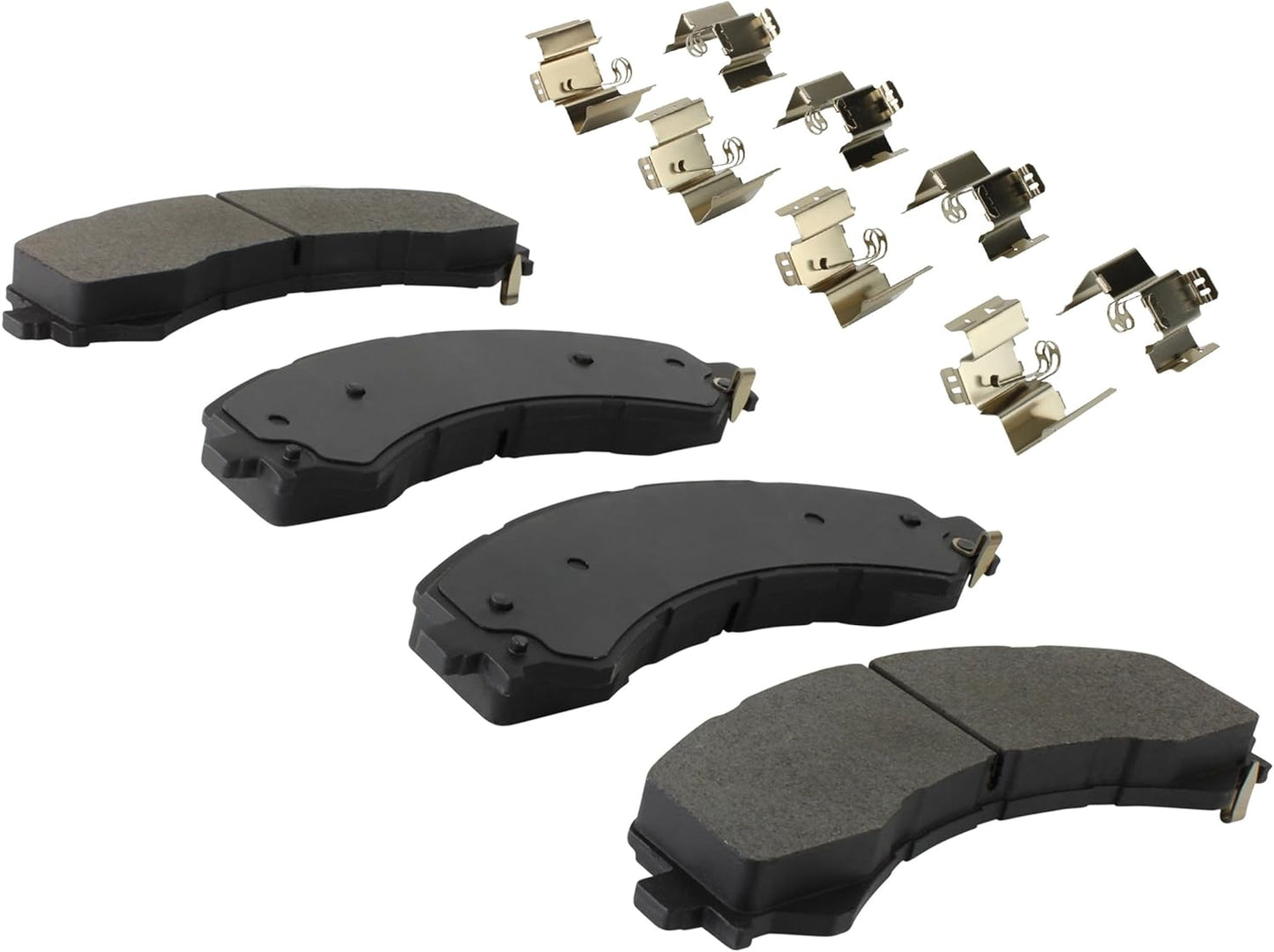Premium Semi-Metallic Rear Brake Pads (1001-2405M) Compatible with Chevrolet Express 3500 2024-2021, Express 4500 2024-2021, GMC Savana 3500 2024-2021, Savana 4500 2024-2021