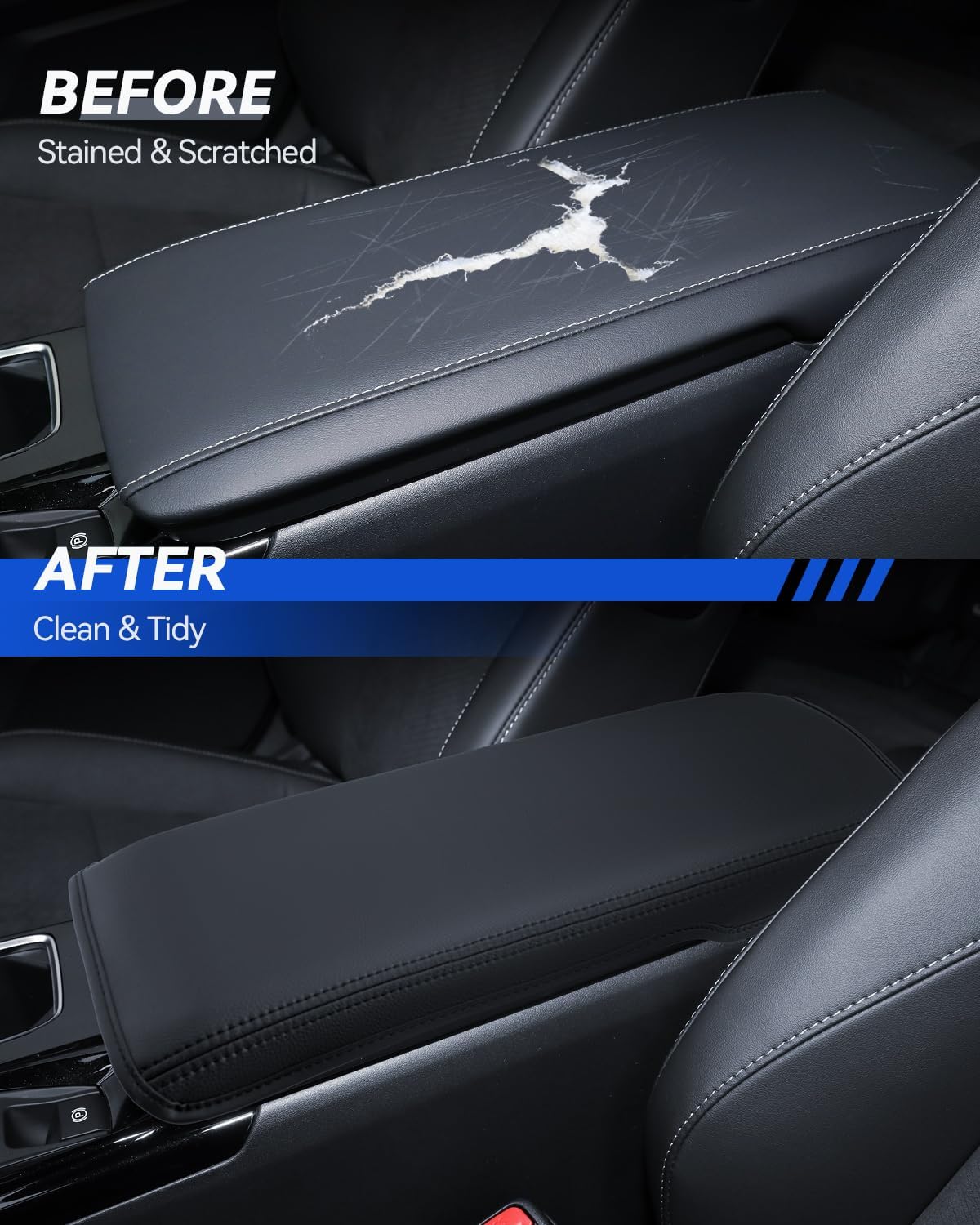 Armrest Cover for 2025 2026 Camry (LE/SE/XLE/XSE) Accessories Center Console Middle Lid Pad Protector for Car Elbow Rest