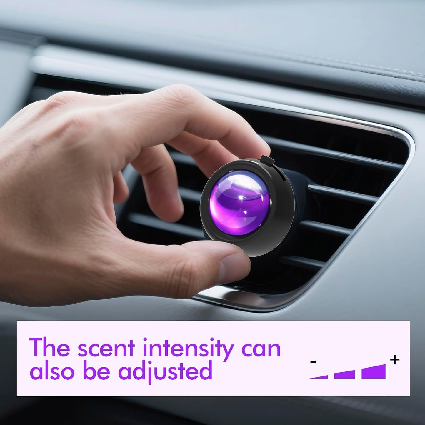 Car Air Freshener Vent Clips, Lavender Scent, 6 Pack, Long Lasting Scent Up to 180 Days, Car Fresheners for Women, Car Vent Clip for Men