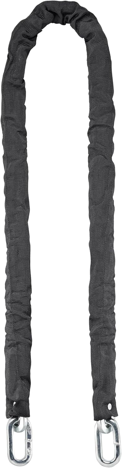 Heavy-Duty Chain Lock – 3.94ft Hardened Steel, 10mm Cut-Resistant Links, PVC Weatherproof Coating – Ultimate Anti-Theft Protection for Bikes, Motorcycles, Gates & Fences, High-Security Design