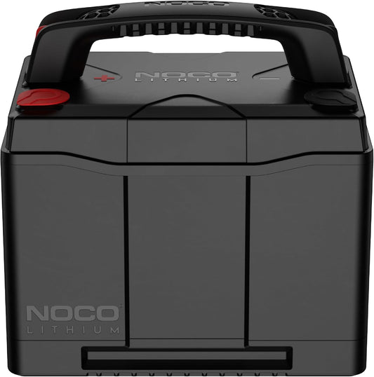 NOCO Lithium NLX24: 12V Dual-Purpose LiFePO4 Lithium-Ion Battery - 90Ah Deep-Cycle and 1200A Group 24 Starter Battery - UL Listed - Built-In Dynamic BMS