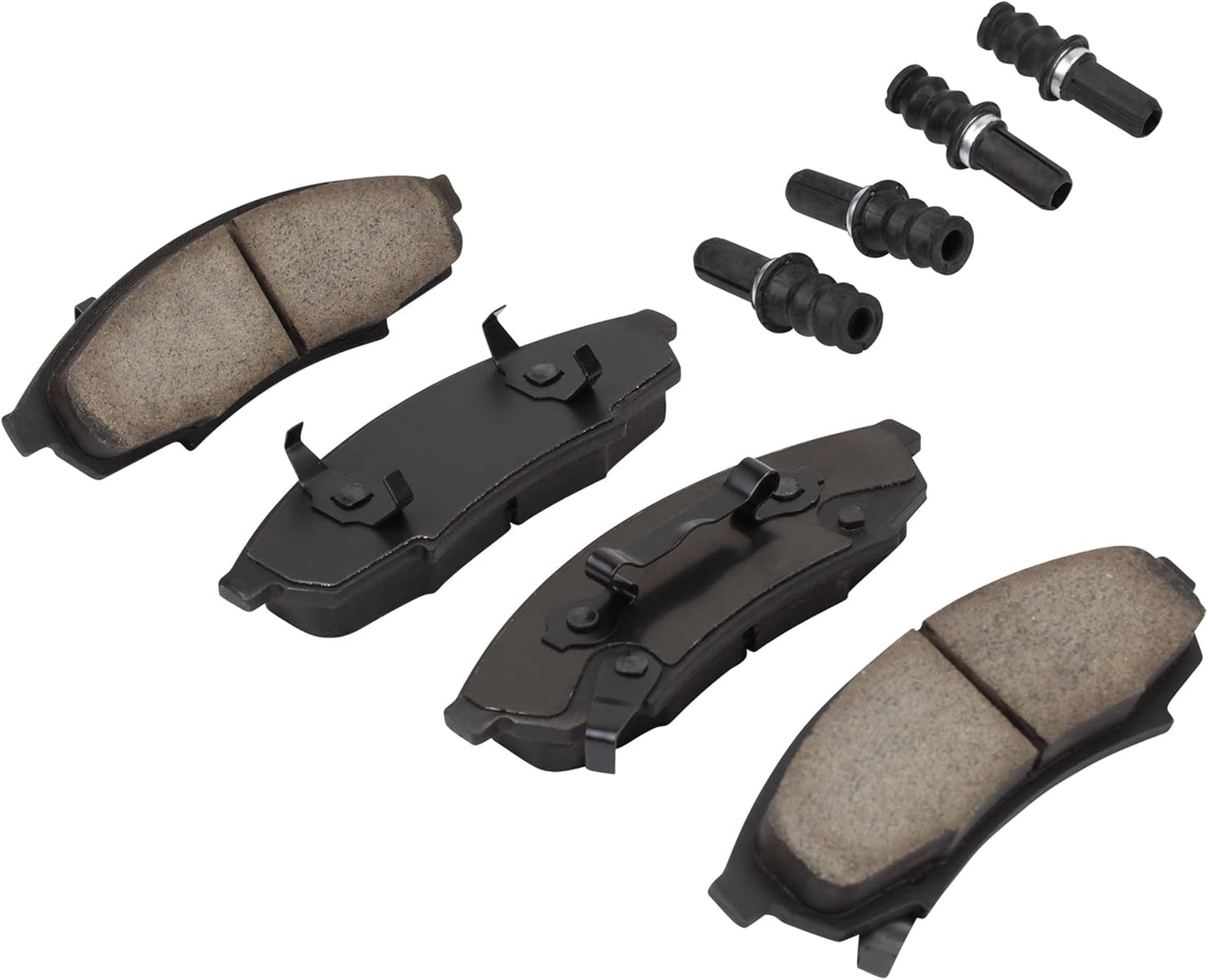 Premium Ceramic Front Brake Pads (1001-0376C) Compatible with 1988-2001 Buick/Chevrolet/Oldsmobile/Pontiac (Cutlass/Cutlass Supreme/Grand Prix/Lumina/Monte Carlo/Regal)