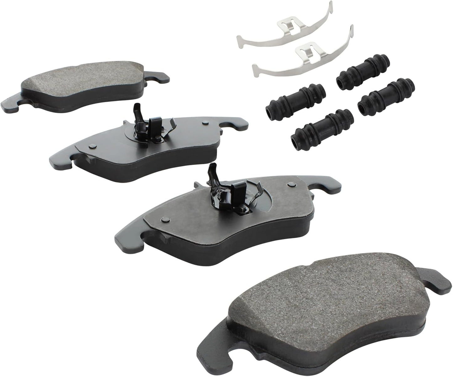 Premium Semi-Metallic Front Brake Pads (1001-1342M) Compatible with 2008-2020 Mercedes-Benz (C250/C300/C350/CLS400/E250/E300/E350/E400/E550/SLC300/SLK250/SLK300/SLK350)