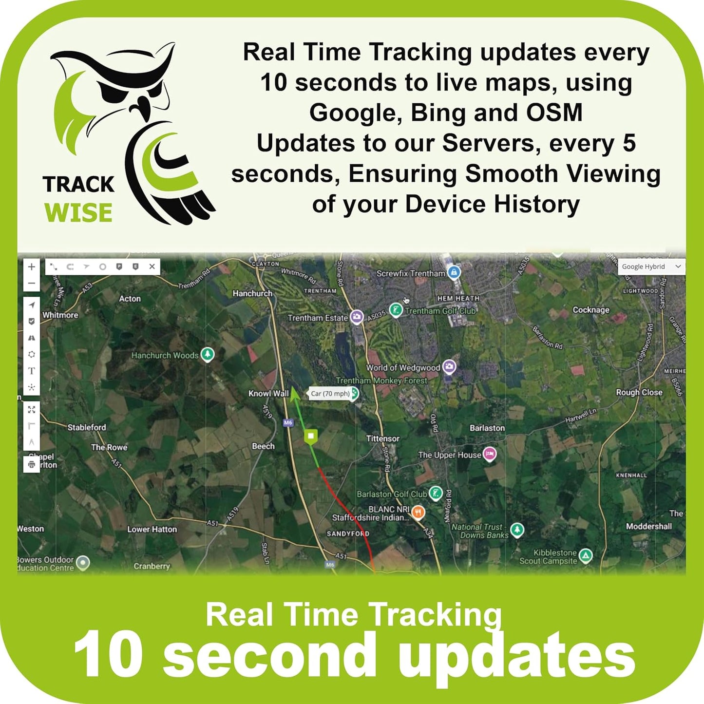 4G OBD2 GPS Car Tracker – Real-Time 10-Second Updates, Route History, Speed Monitoring, Geo-Fencing & Tamper Alerts – Plug & Play Vehicle Tracking Device