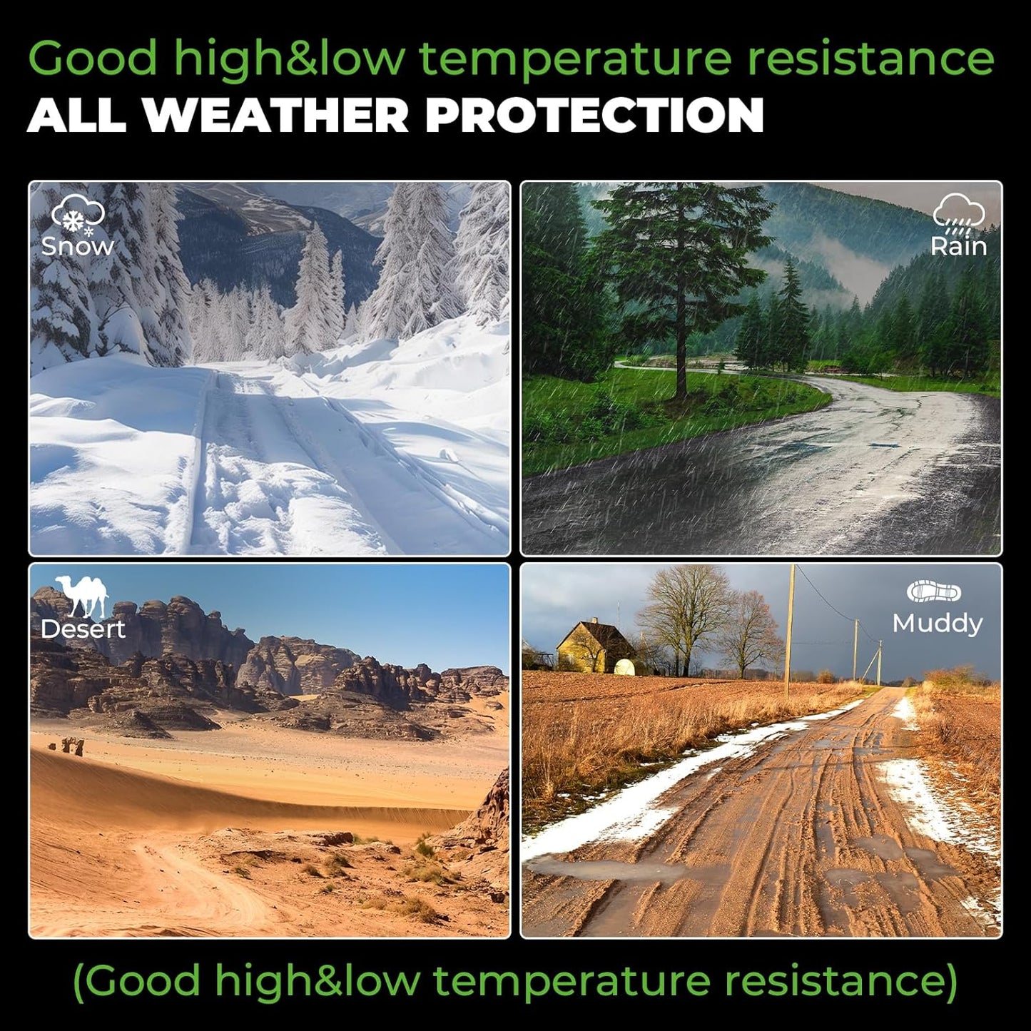 Floor Mats & Cargo Liner Set Fit for 2021-2011 Dodge Grand Caravan 7 Seat All Weather Protection TPE Anti-Slip Automotive Full Set Floor Liners Custom Dodge Grand Caravan Accessories