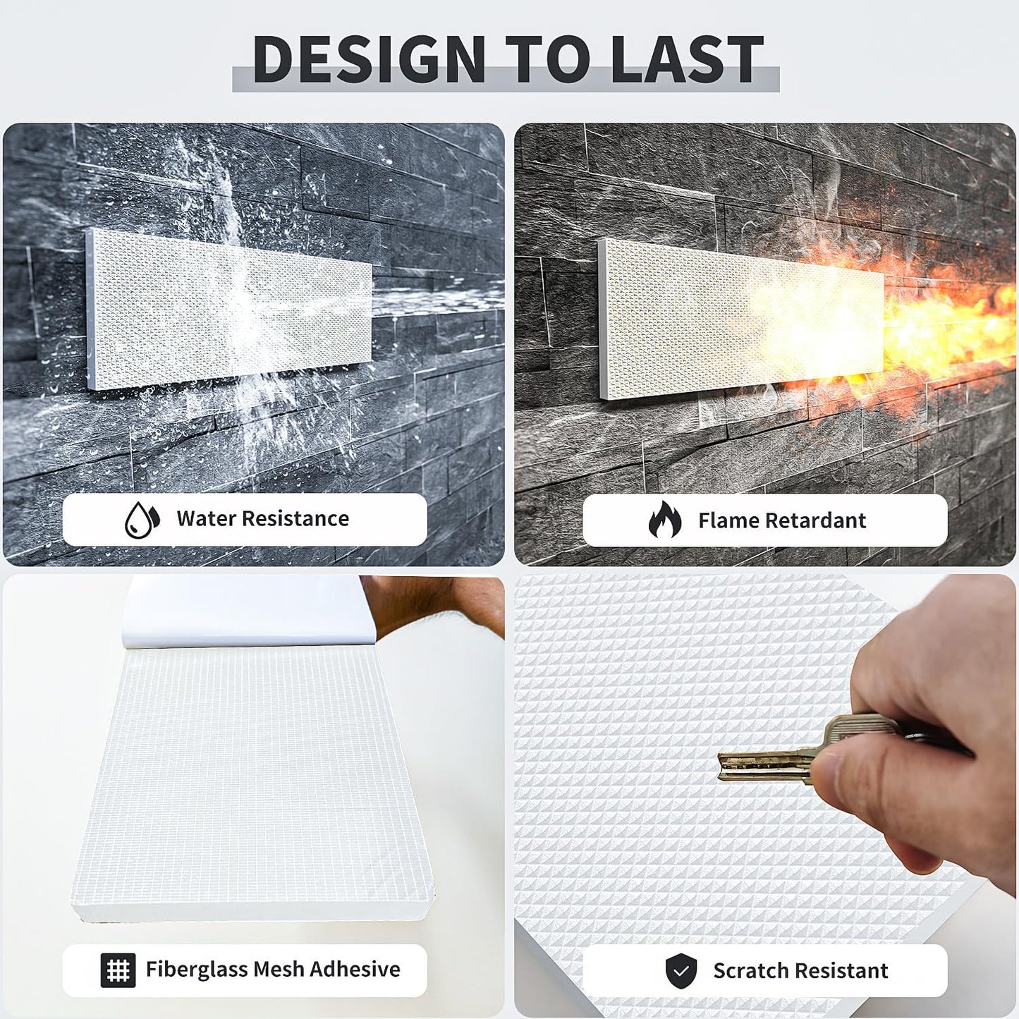 GWP02S Garage Wall Protector Car Door Protectors, Garage Accessories, Parking Stopper for Garage, Tool-Free, Designed in Germany (2-Pack White)