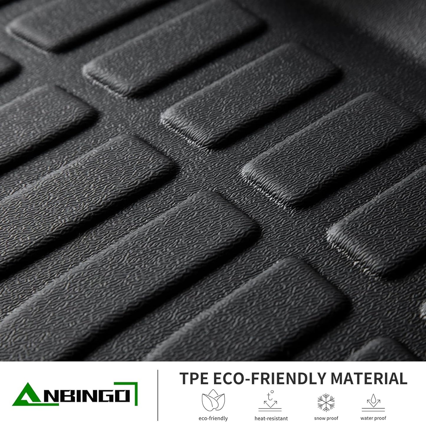 ANBINGO®Floor Mats Fit for Kia Sportage 2017-2022(Gas ONLY) All Weather Mat for Kia Sportage TPE Car Matt Rugs for Sportage Rubber Trunk Carpet for Sportage Automotive Accessories