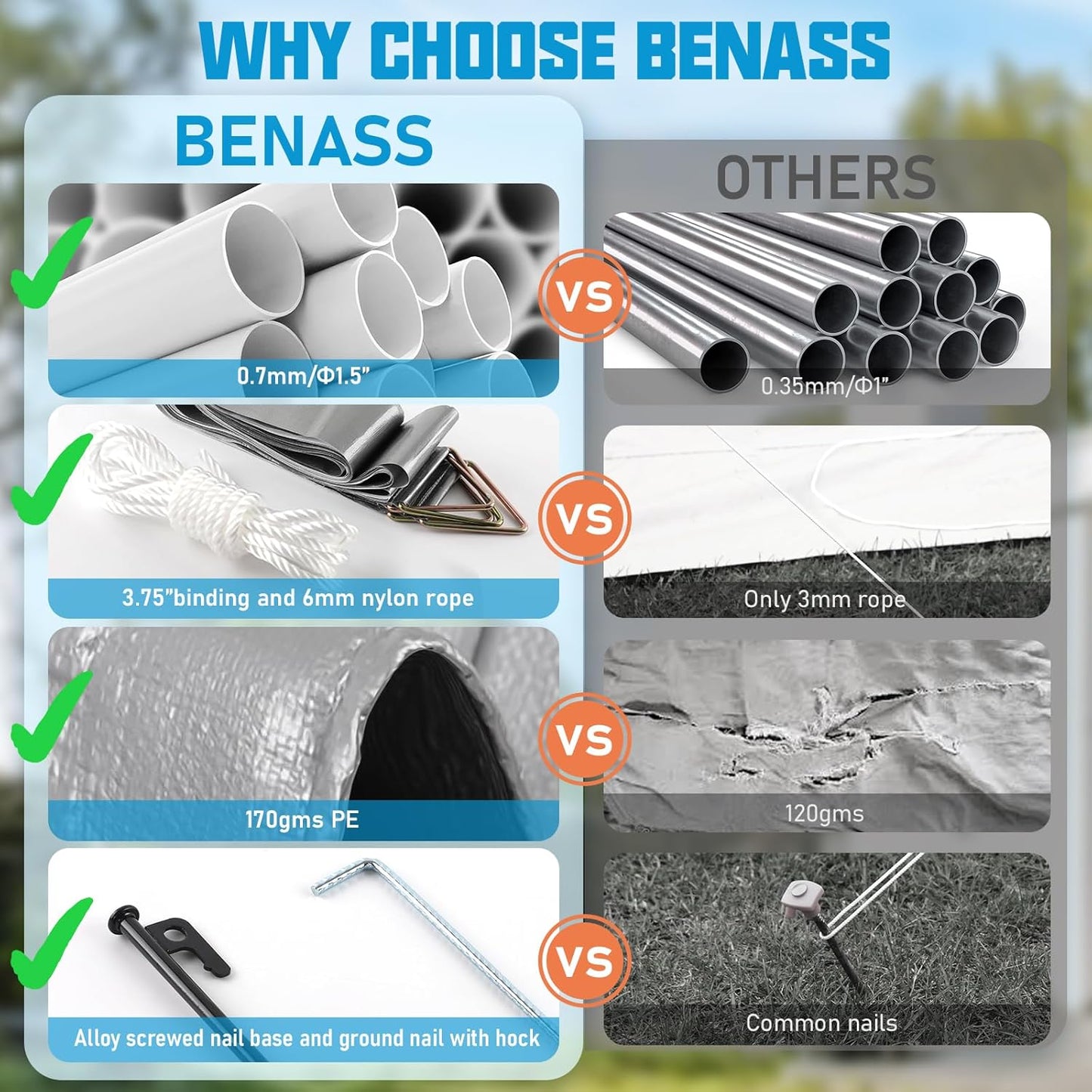 13x25 Carport, Heavy Duty Carport Canopy Garage with Removable Sidewalls and Drive Through Roll Up Zipper Doors, Grey