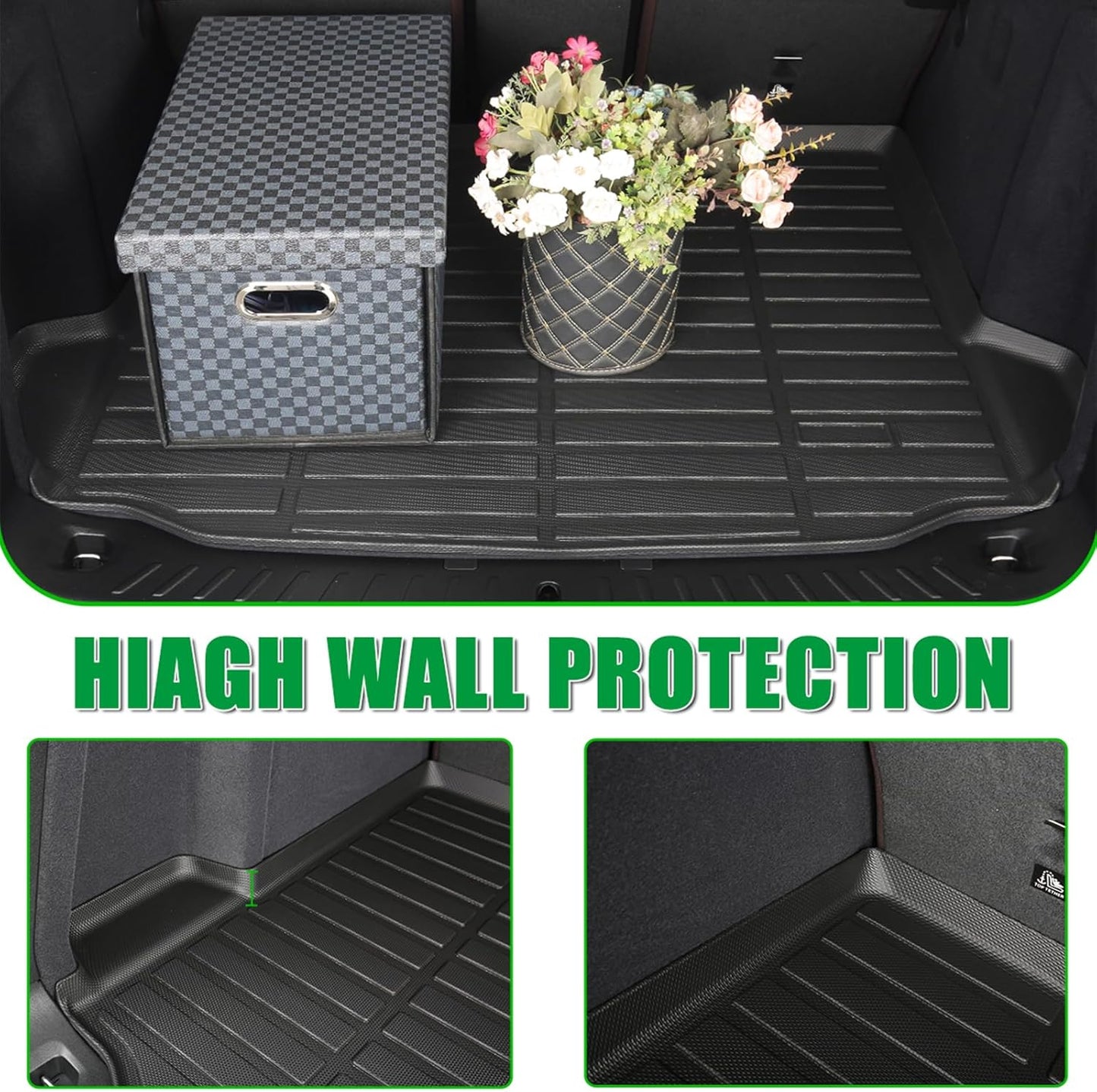 for Nissan Kicks Floor Mats 2025 SV/SR (Not for S),Car Mats for Nissan Kicks All Weather Floor Mats Cargo Liner Accessories 2025