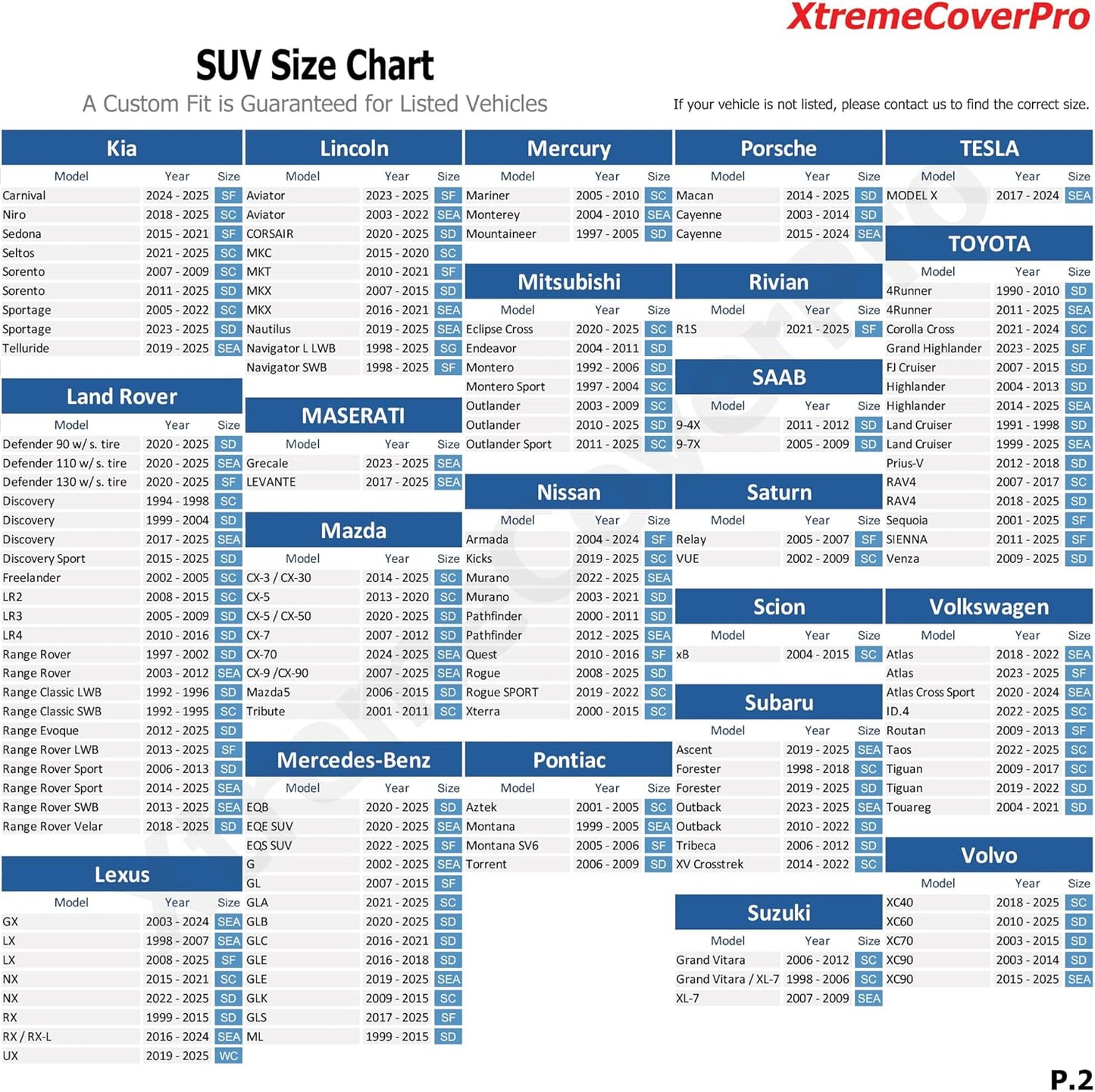 All Weather Waterproof car Cover Good for rain Snow uv Protection dust mid-Size SUV Cayenne Outback Atlas Aviator Range Rover Passport RX350 Black