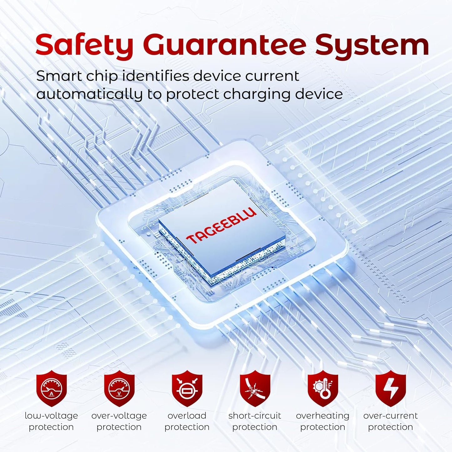 700W Power Inverter, DC 12V to 110V AC Car Inverter with LCD Screen Display, 2 AC Outlets, Equipped with 2 Clips for Truck, Home, Vehicles, Laptop, Trip