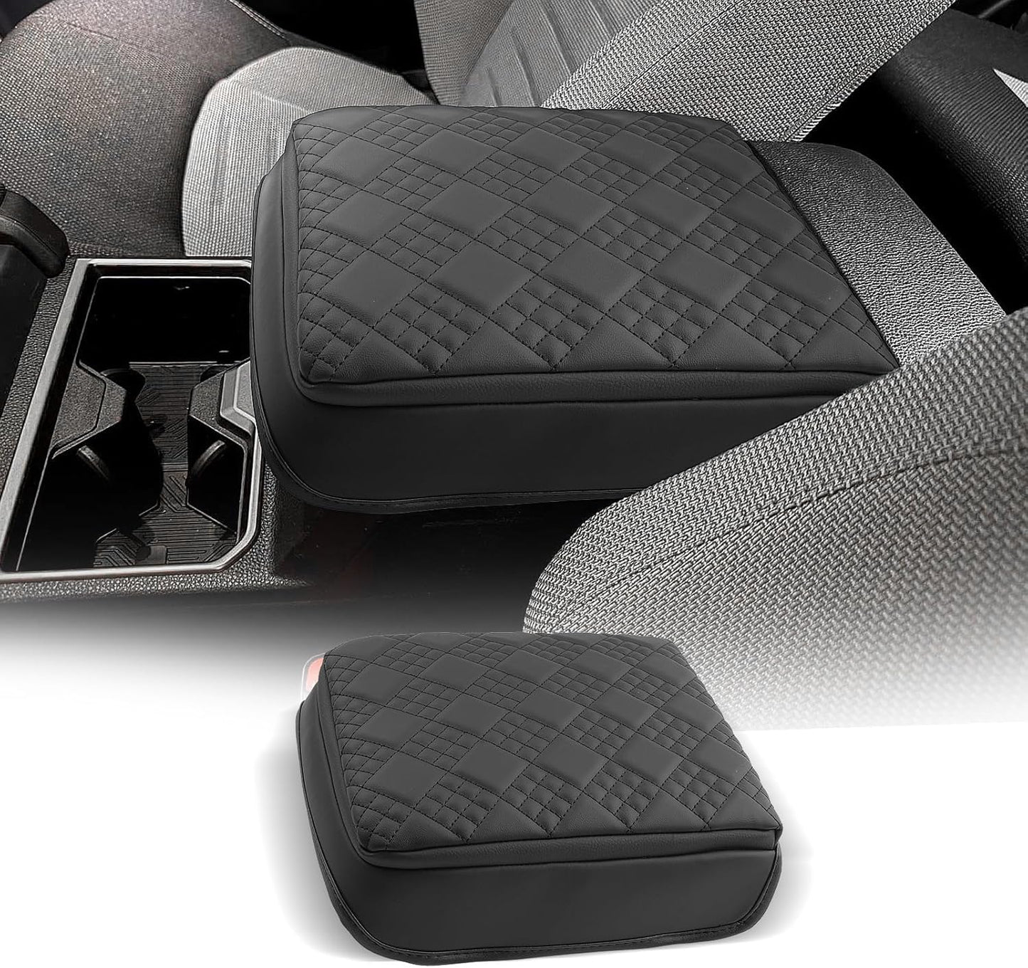 CDEFG for 2025 Toyota 4Runner Center Console Cover Armrest Box Cover for 4Runner (SR5, TRD Sport, Off-Road, Premium, Limited, Platinum, Trailhunter) 2025+ Accessories Console Arm Rest Protector