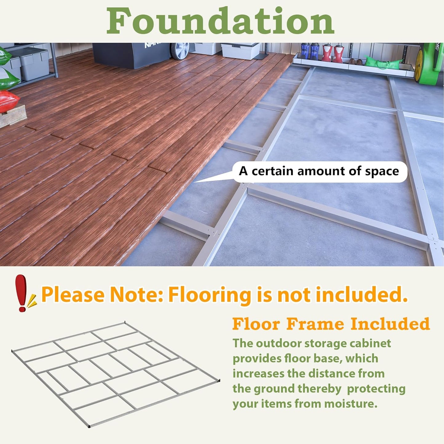 Outdoor Storage Shed, 12 X 14ft Metal Galvanized Steel Garden Shed with Floor Frame, Utility Tool Shed Storage House with Window for Backyard, Patio, Lawn