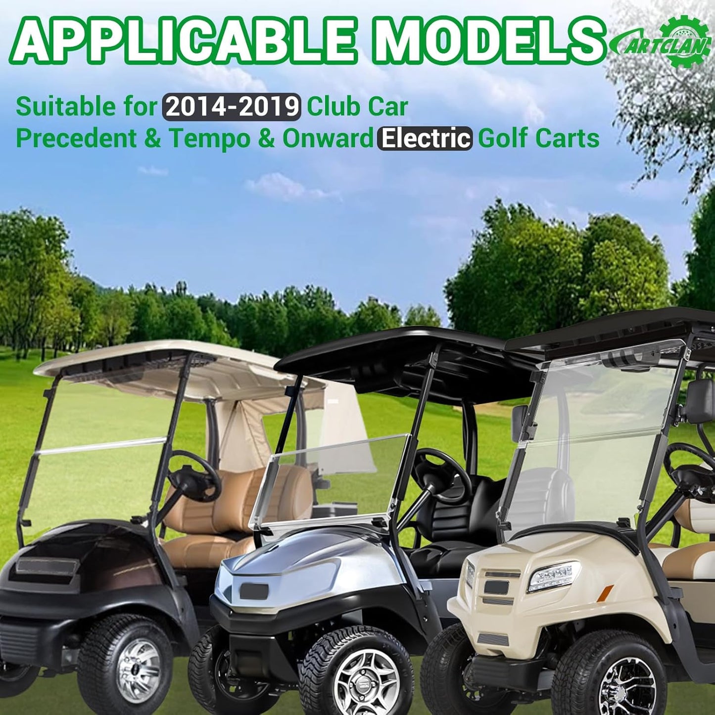 48V 250A Club Car DC Motor Controller, Golf Cart DC Motor Controller Speed Controller Suitable for Club Car Precedent/DS Golf Carts