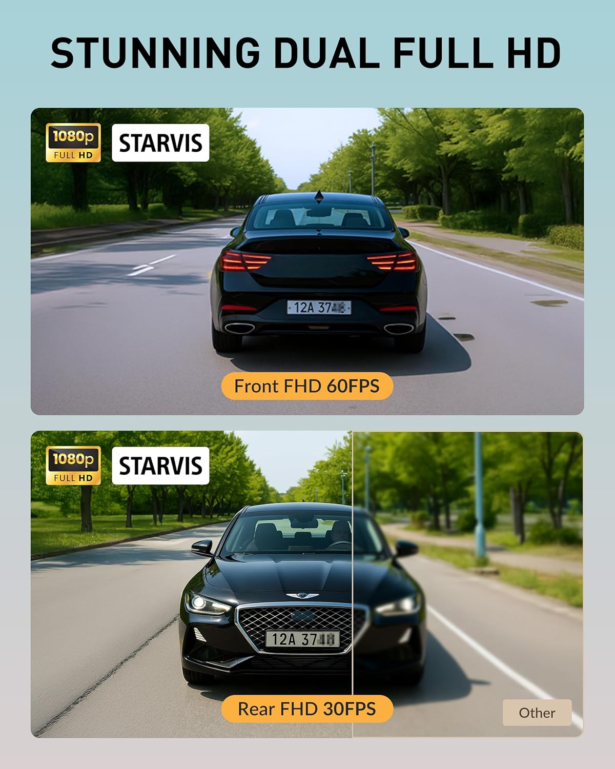 BlackVue DR770X-2CH II Dash Cam – Dual Full HD Front & Rear, Enhanced Visual Clarity, Fast Boot, USB-C Install, Effortless Video Playback via Wi-Fi, Cloud Remote Access, Smart Parking Mode (64GB)