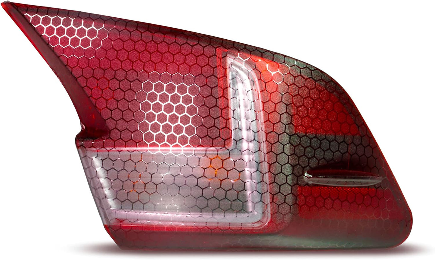 VViViD+ Honeycomb Matte Smoke Taillight Tint Bulk Vinyl Roll (1ft x 5ft)
