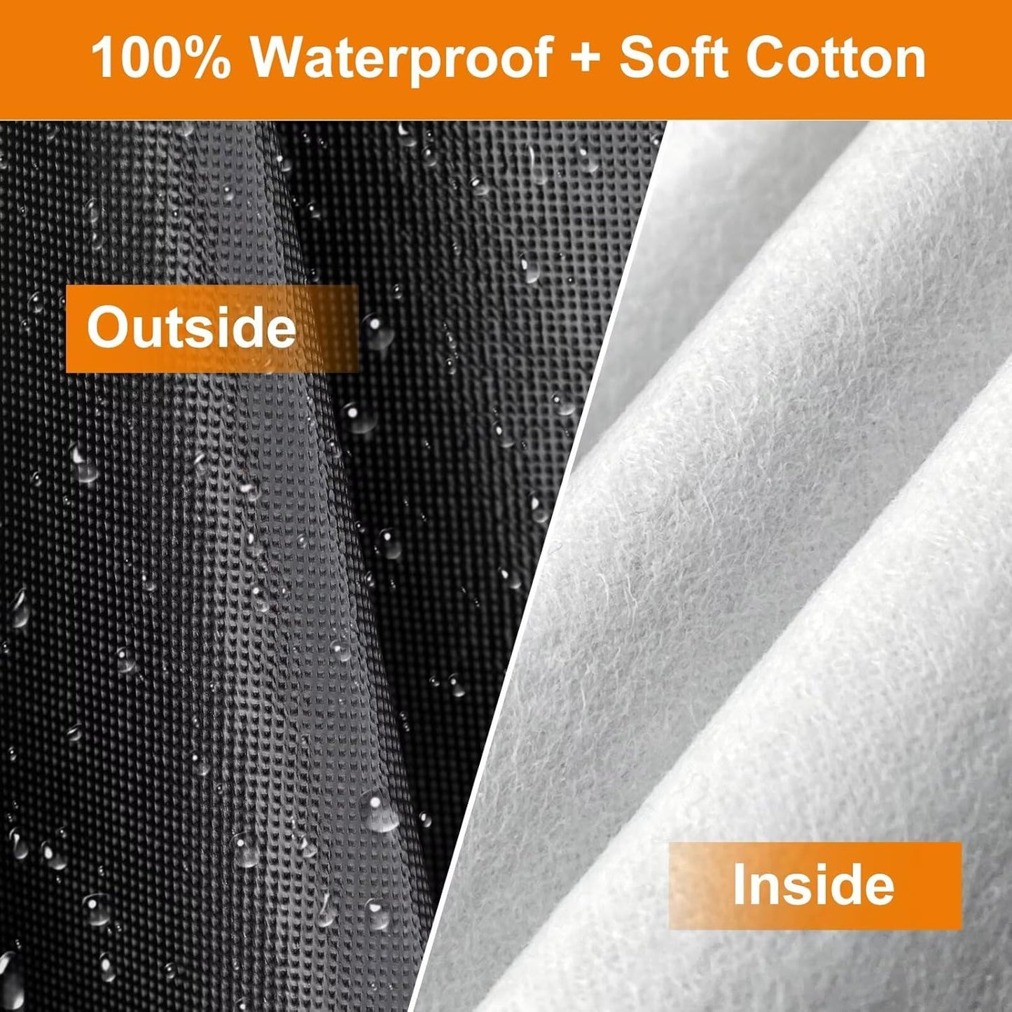 Kayme Truck Cover Custom Fit Ford Ranger(1990-2011) Super/Extended/Regular Cab SB. Full Exterior Heavy Duty Outdoor Pickup Truck Car Cover Waterproof All Weather.Car Tarp for Wind Sun Dust Protection.