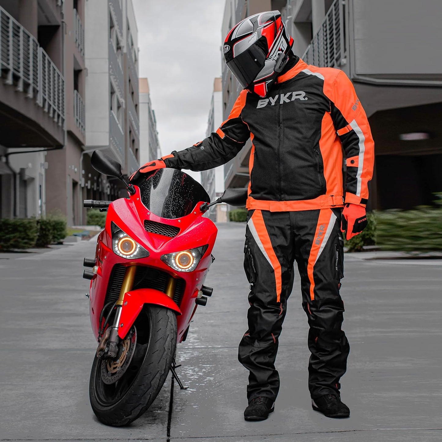 BYKR All-Weather Motorcycle Gloves for Men & Women – Protection for Dirt Bike, BMX, MX, and ATV Riding