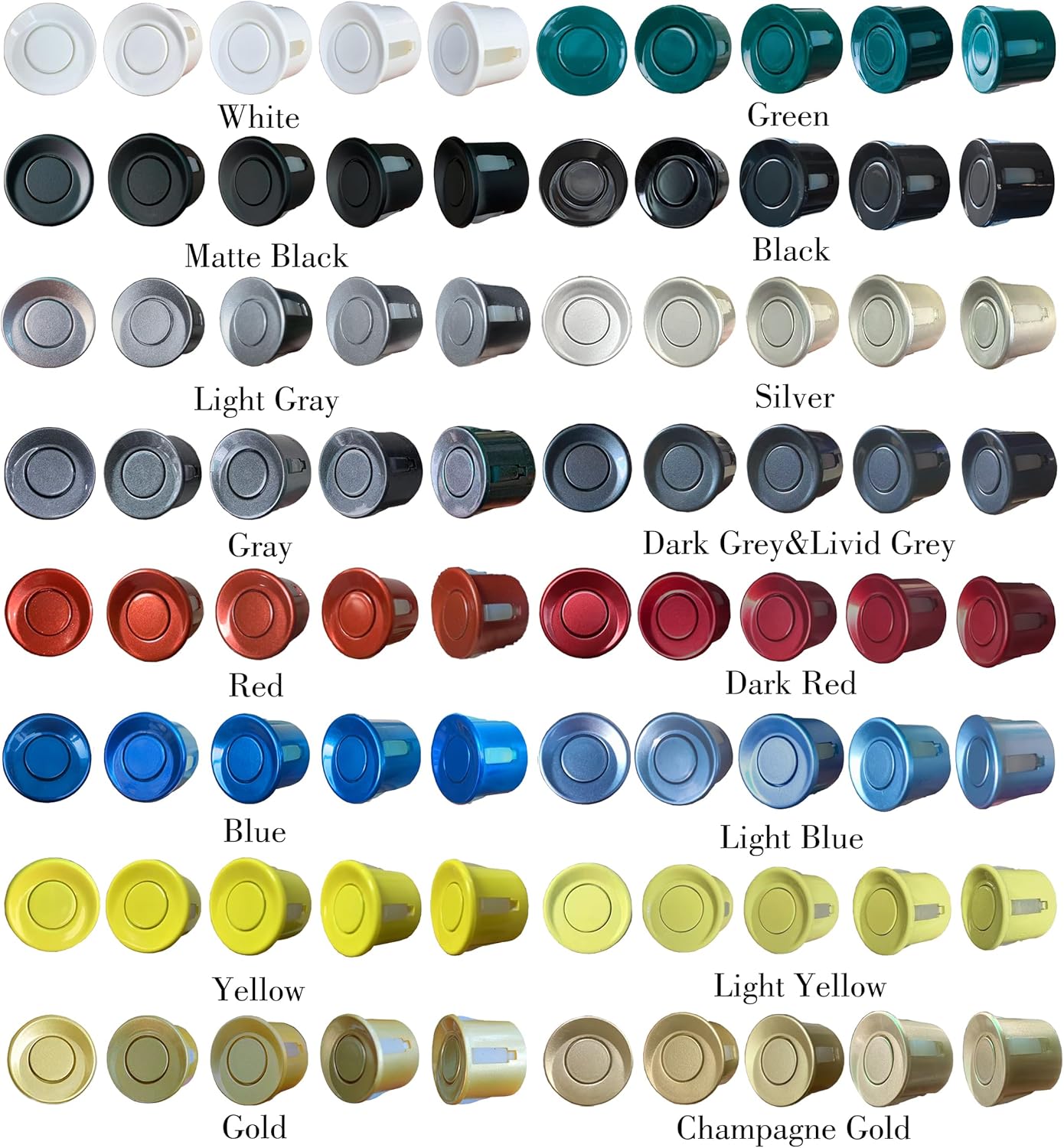 New Features Forward and Reverse Parking sensors, Option to Measure Distance in inches, bidirectional Display Option, and Customizable Digital Direction.