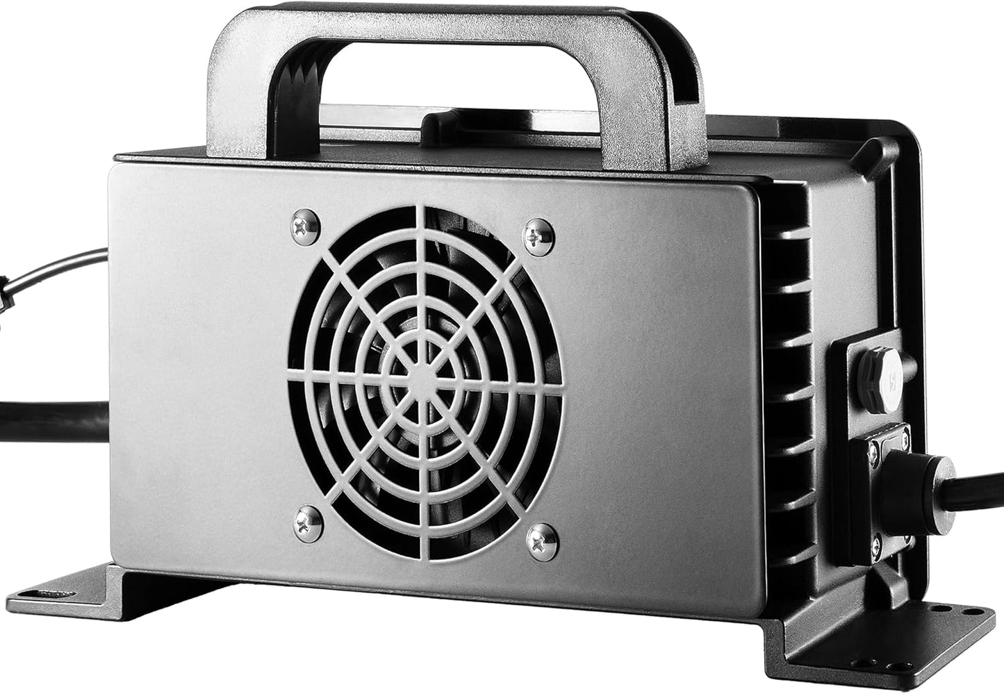 1400W Lead Acid Battery Charger 48 Volt 15 AMP 3-Pin Triangular Plug EZGO RXV & TXT Golf Carts