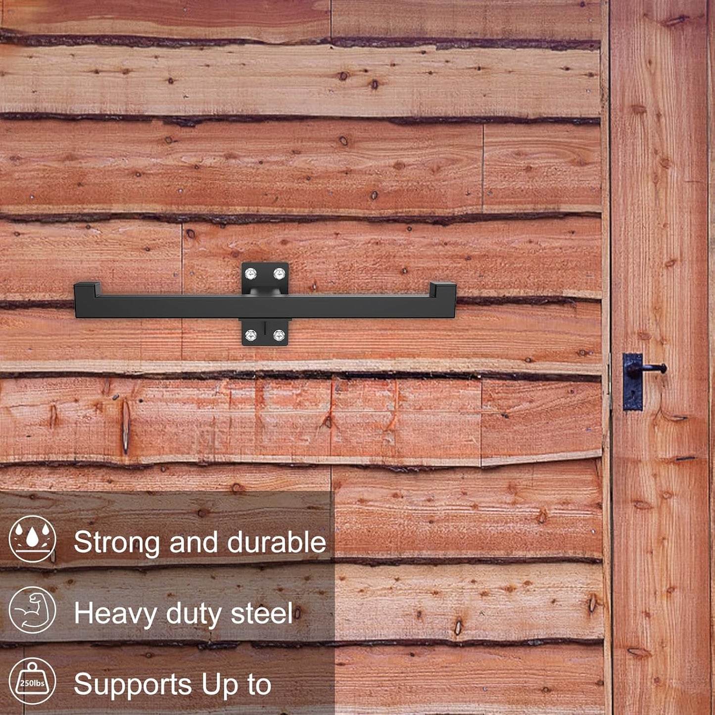 Backpack Leaf Blower Hanger, Backpack Blower Storage Organizer Holder, Heary Duty Chainsaw Wall Mount, Tactical Gear Stand (2 Pack)