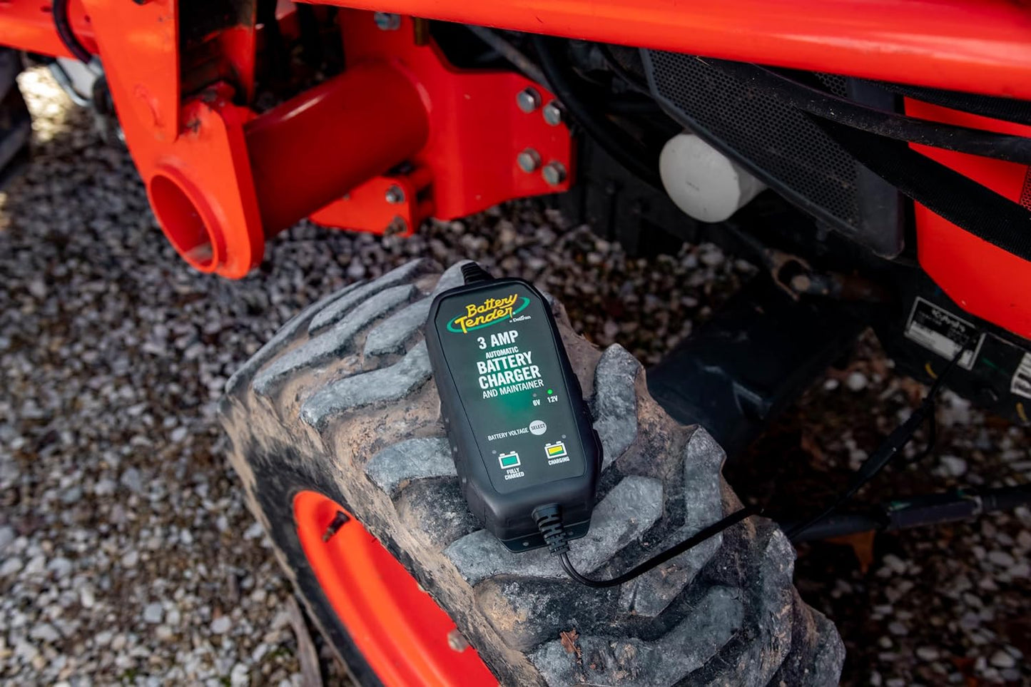 Battery Tender 3 AMP Battery Charger and Maintainer - Automotive Switchable 12V or 6V Smart Automatic for Cars SUVs and Trucks - Lead Acid, AGM, Gel, & Lithium Battery Charger - 022-0202-COS