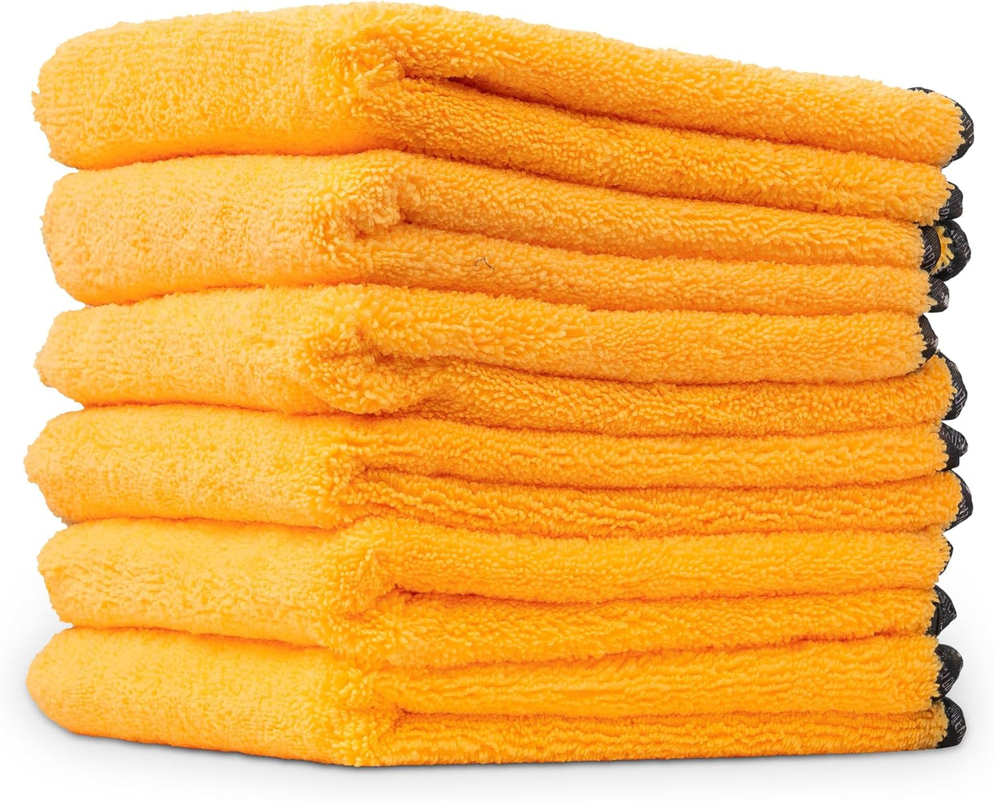 Chemical Guys MIC_507_06 Professional Grade Premium Microfiber Towel, Gold (16 in. x 24 in.) (Pack of 6)