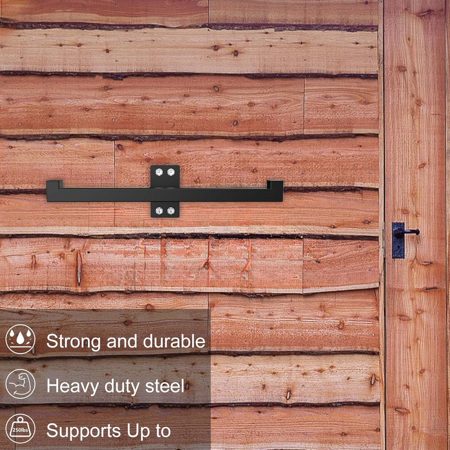 Backpack Leaf Blower Hanger, Backpack Blower Storage Organizer Holder, Heary Duty Chainsaw Wall Mount, Tactical Gear Stand (1 Pack)