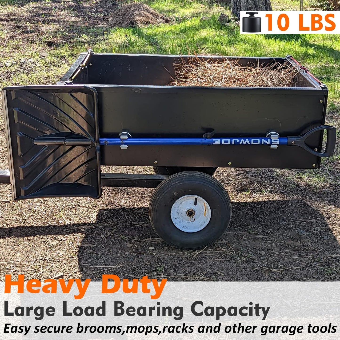 MUTUACTOR Magnetic Broom Holders,8pcs Anti-broken Heavy Duty Magnetic Clips Wall Mount,No Drilling Magnetic Hooks Broom Mop Brackets for Work Cargo Garage Laundry Van Accessories