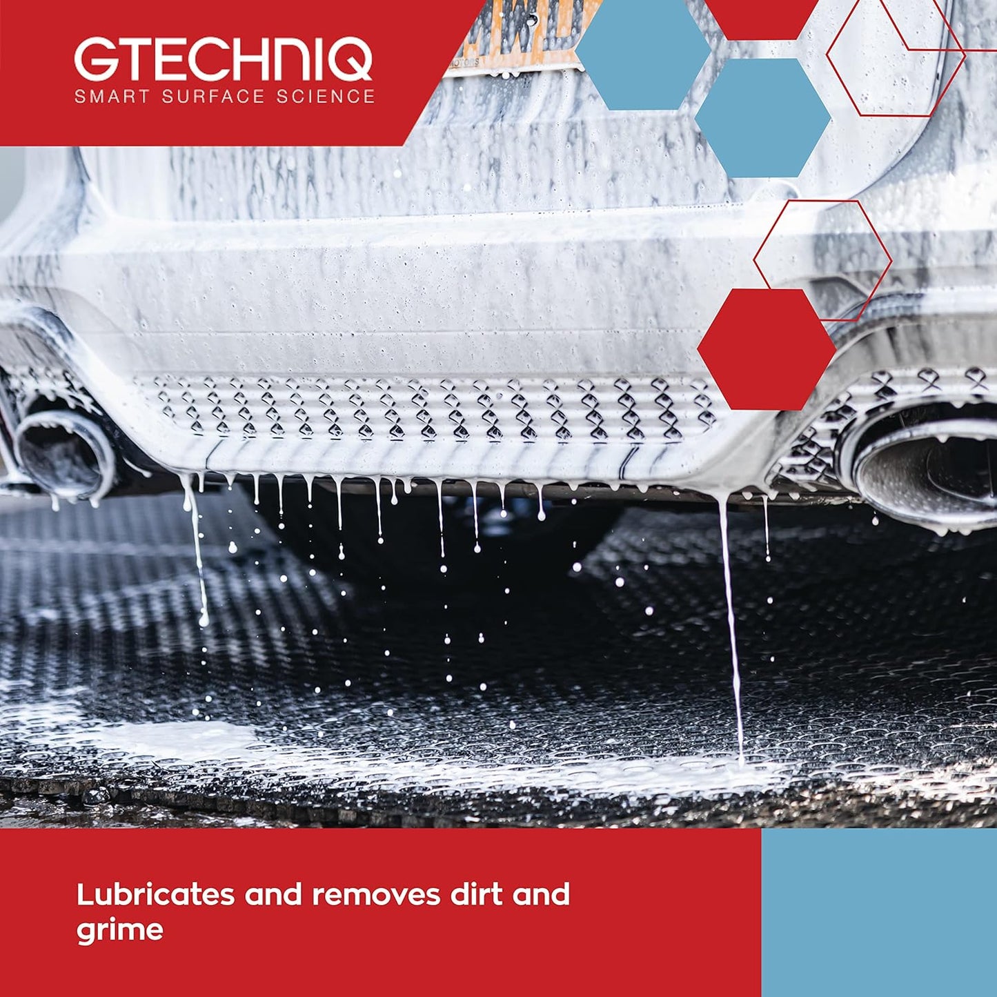 Gtechniq - W4 Citrus Foam - High Content Foaming Agent, Removes Dirt and Road Grime, Non-Caustic Formula, Maximum Gloss Retention Snow Foam (5 Liter)