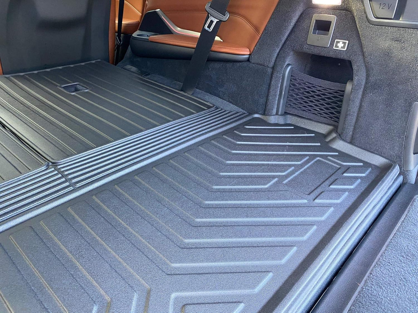 Premium Cargo Liner for BMW X7 2019-2025 - 100% Protection - Custom Fit Car Trunk Mat - Easy-to-Wash & All-Season Black Cargo Mat - 3D Shaped Laser Measured Trunk Liners for BMW X7 2019-2025