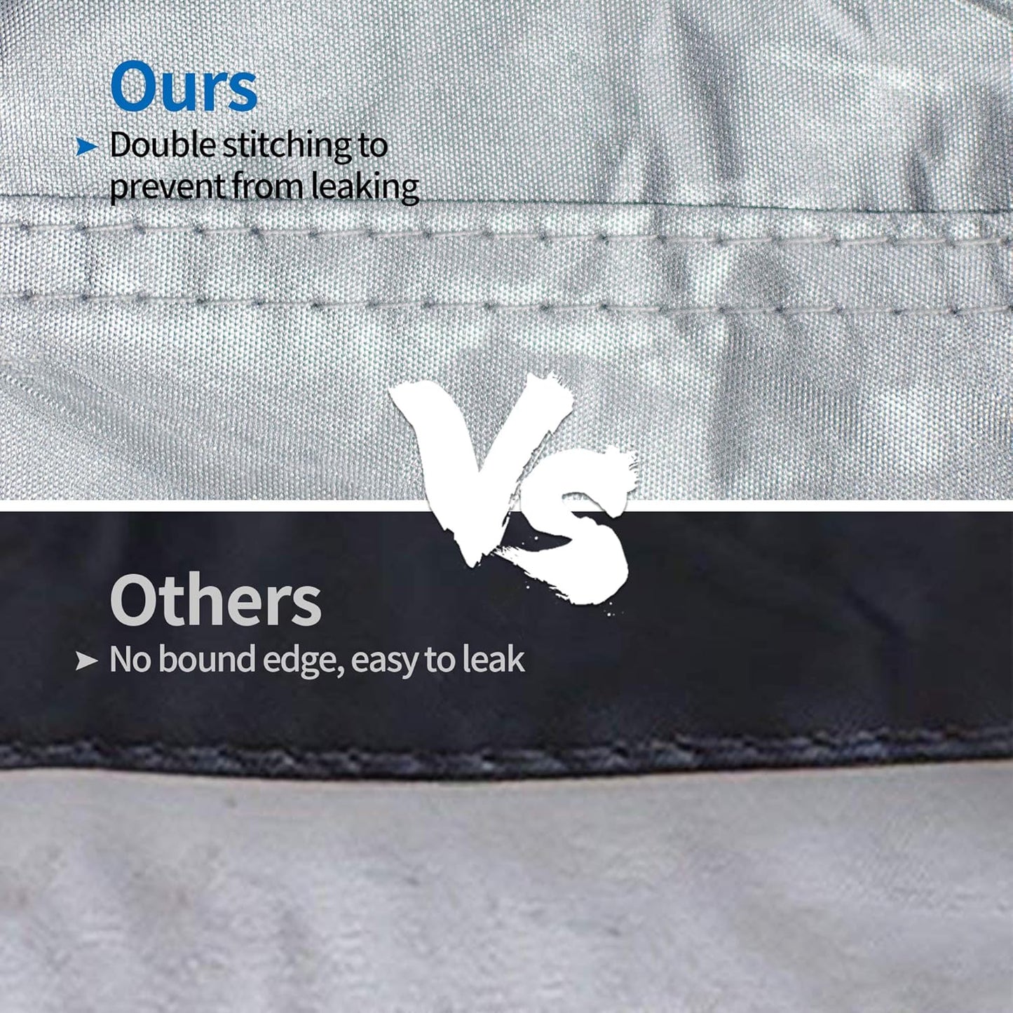 iCOVER Jet Ski Cover - Waterproof Heavy Duty Trailerable Jetski Covers for Seadoo Kawasaki Yamaha Wave Runner, Fits PWC Models Up to 125in Long