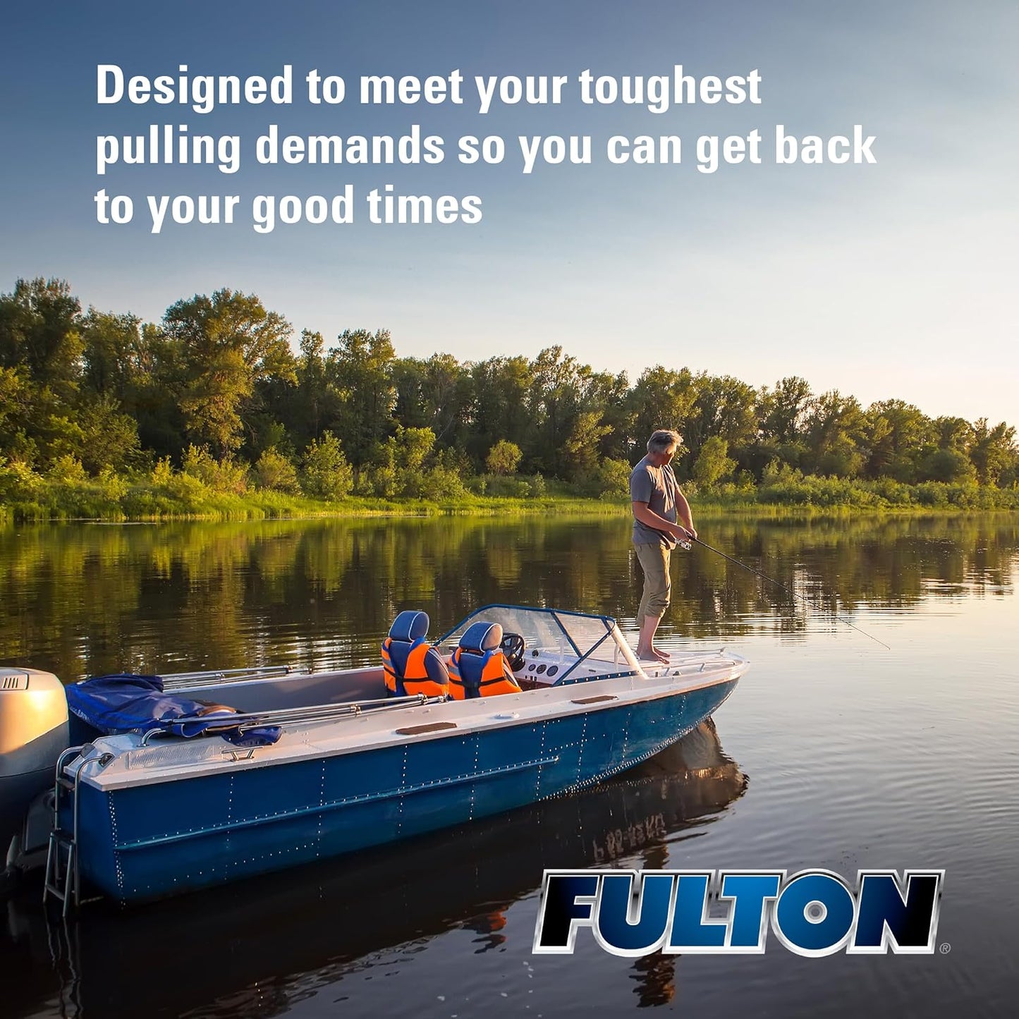 Fulton HDPB340101 Bolt On Folding Trailer Tongue Swing Away Hinge Kit for 3 Inch x 4 Inch Trailer Beams, 7,500 lbs. Capacity, Helps Reduce Trailer Length for Storage